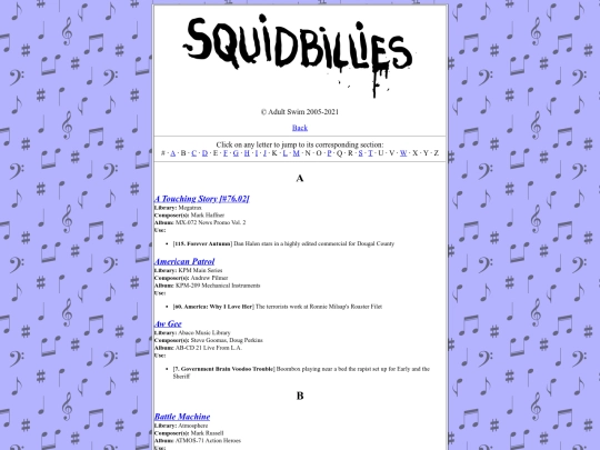 stockmusic/squidbillies screenshot