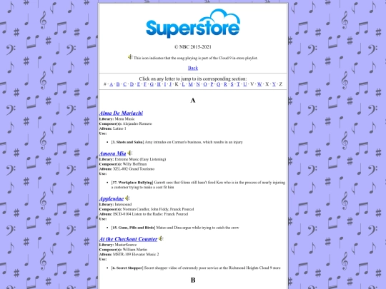 stockmusic/superstore screenshot