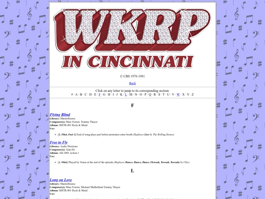 stockmusic/wkrp screenshot