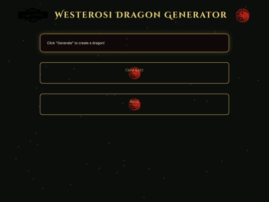 westrosidragongenerator screenshot