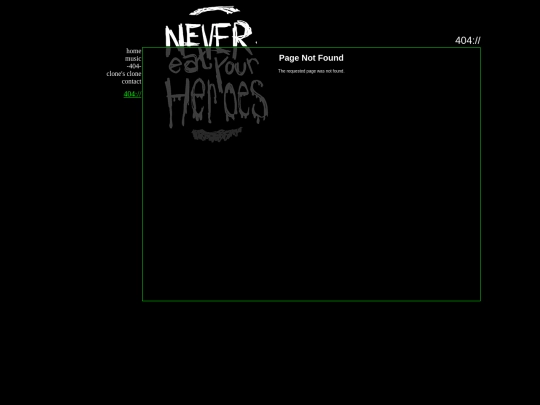 not_found screenshot