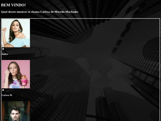 quiz screenshot