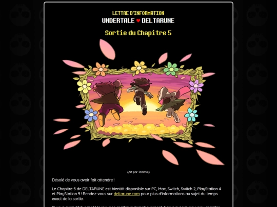 newsletters/undertale/17/main screenshot