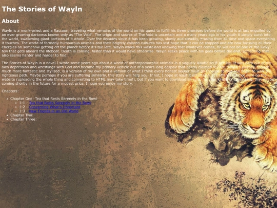 TheStoriesofWayln screenshot