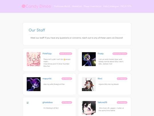 staff screenshot