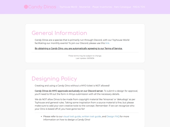 terms screenshot
