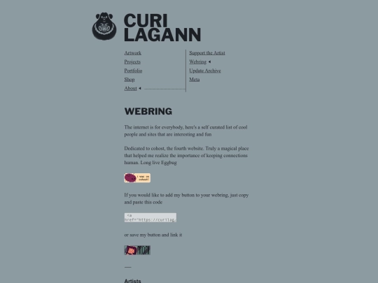 MainPages/About/WebringButtons/Webring screenshot