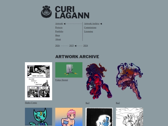 MainPages/Artwork/ArtworkArchive/ArtworkArchive-2025 screenshot