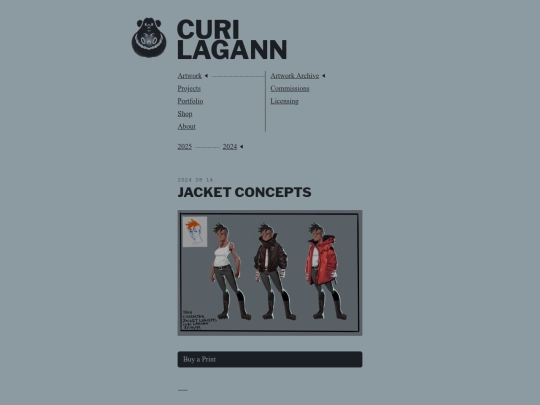 MainPages/Artwork/Pieces/PiecesPages/20240814-MainCharacterJacketConcepts screenshot