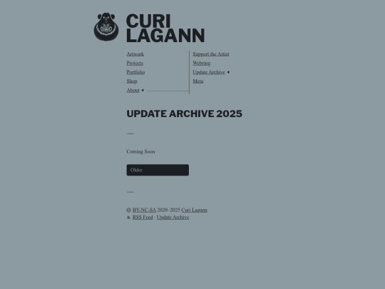 MainPages/UpdateArchive/UpdateArchive-2025 screenshot