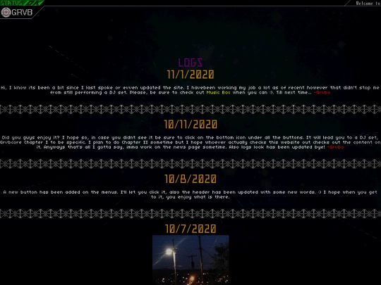 logs screenshot