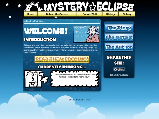 mysteryeclipse/home screenshot
