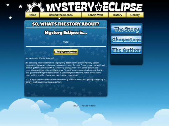 mysteryeclipse/story screenshot