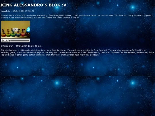 blog screenshot