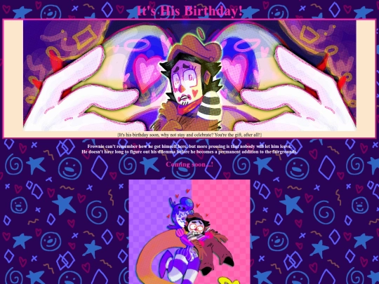 birthday screenshot