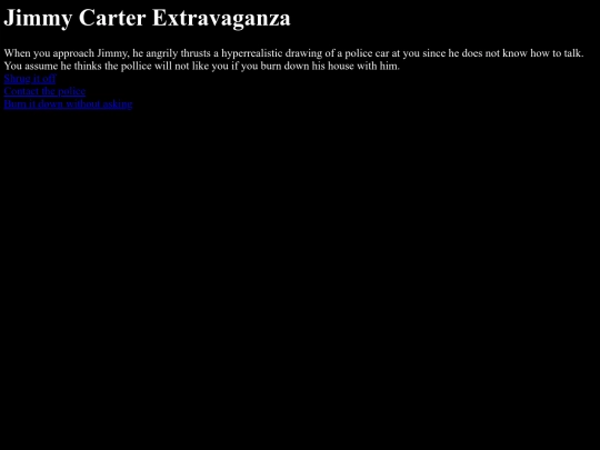 Jimmy Carter Extravaganza/helpjimmyarson screenshot