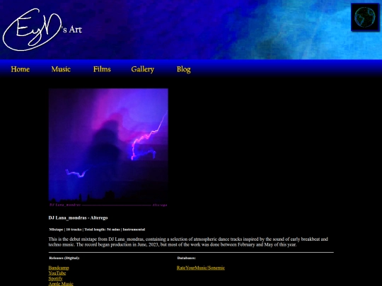 music/alterego screenshot