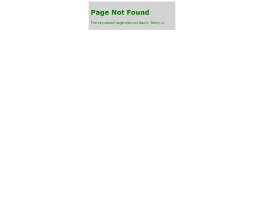 not_found screenshot