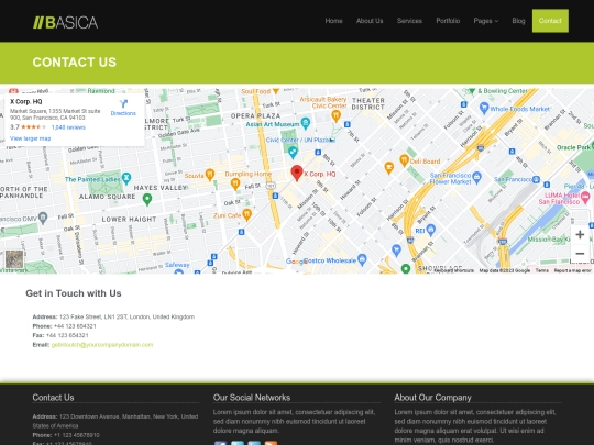 contact-us screenshot