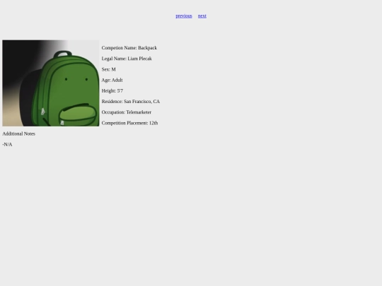 backpack screenshot
