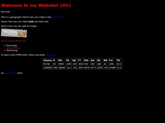 index screenshot