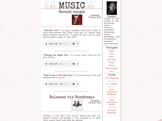 music screenshot