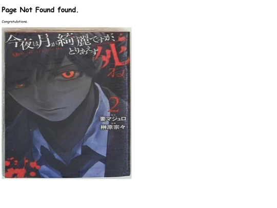 not_found screenshot