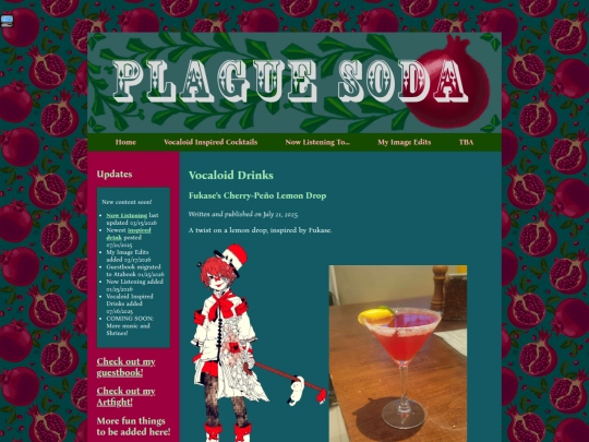 vocaloid-inspired-cocktails screenshot