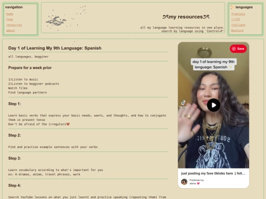 resources/day-1-of-learning-my-9th-language-spanish screenshot