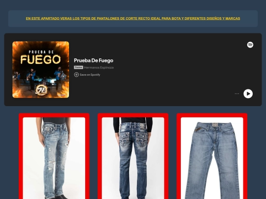 pantalones screenshot