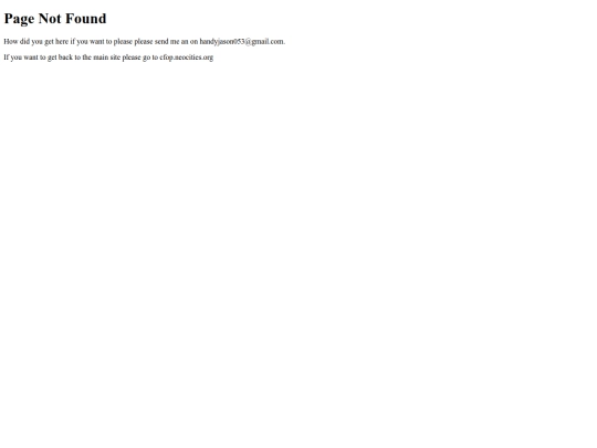not_found screenshot