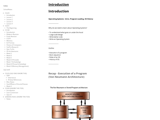 CherryTree/SchoolNotes.ctb_HTML/SchoolNotes--CS180--Introduction screenshot