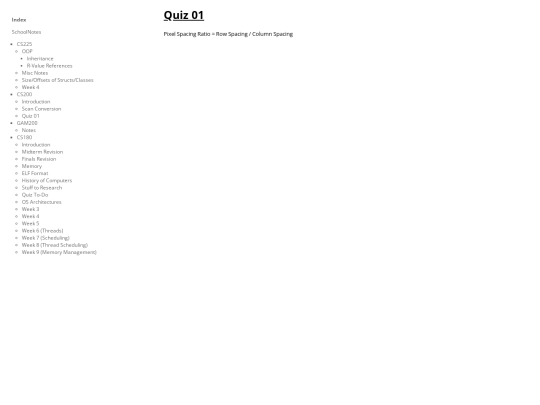 CherryTree/SchoolNotes.ctb_HTML/SchoolNotes--CS200--Quiz_01 screenshot
