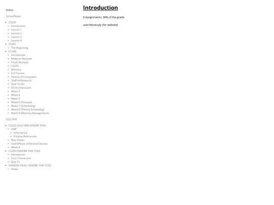 CherryTree/SchoolNotes.ctb_HTML/SchoolNotes--CS225--Introduction screenshot