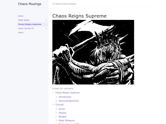 chaos-journal/chaos-reigns-supreme screenshot
