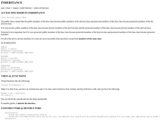 vimwiki/Inheritance screenshot