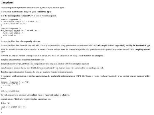 vimwiki/Templates screenshot