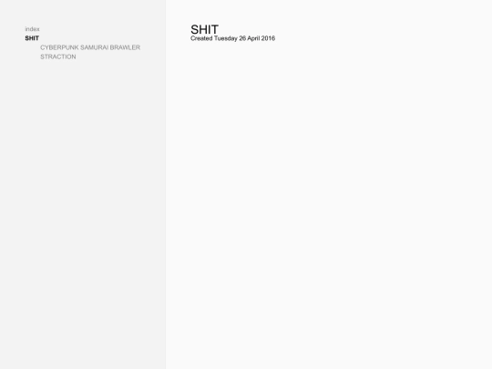 zimwiki/SHIT screenshot
