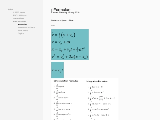 zimwiki/index/PHY200_Notes/Formulae screenshot