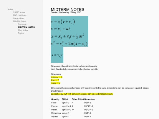 zimwiki/index/PHY200_Notes/MIDTERM_NOTES screenshot