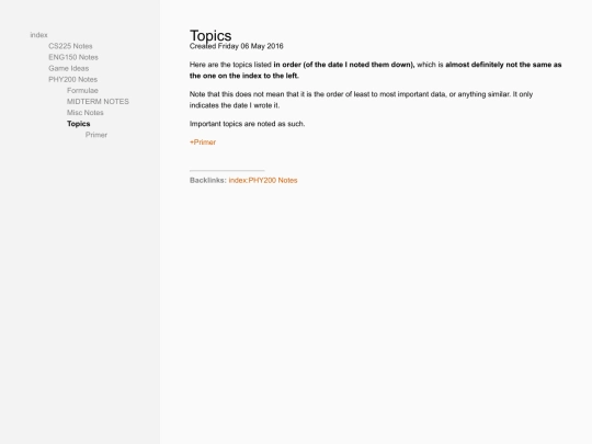 zimwiki/index/PHY200_Notes/Topics screenshot