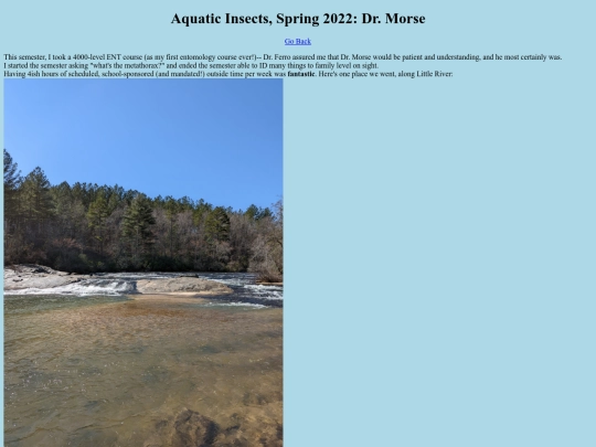 AquaticInsects screenshot