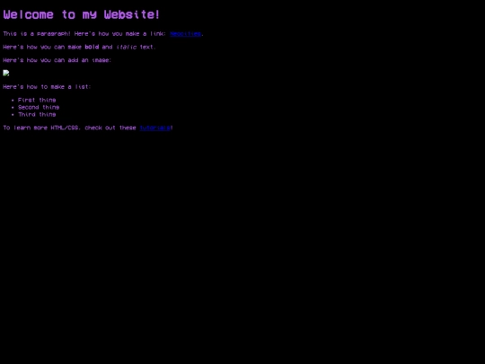 example screenshot