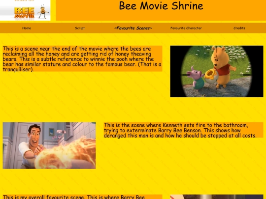 Bee movie/indexfav screenshot