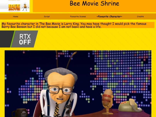 Bee movie/indexfavc screenshot