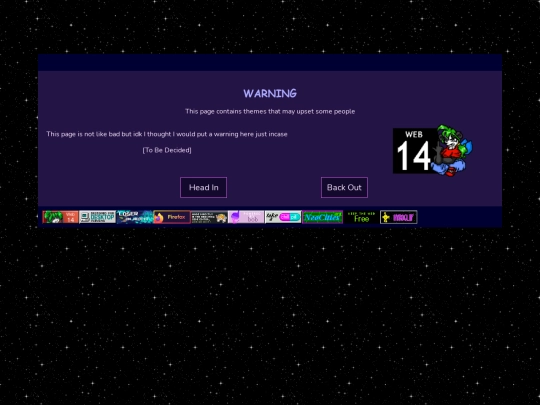 Warnings/lifewarning screenshot