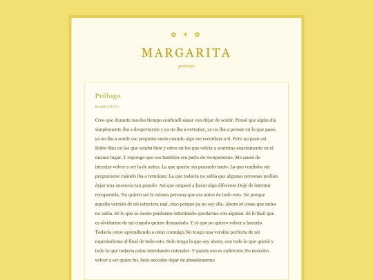margarita-poemas screenshot