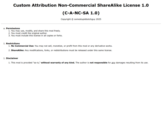 LICENCE screenshot