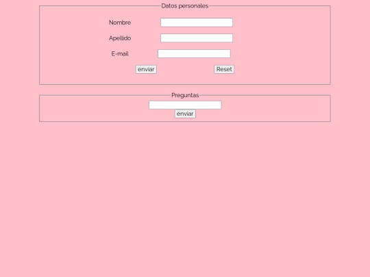 web/contacto screenshot