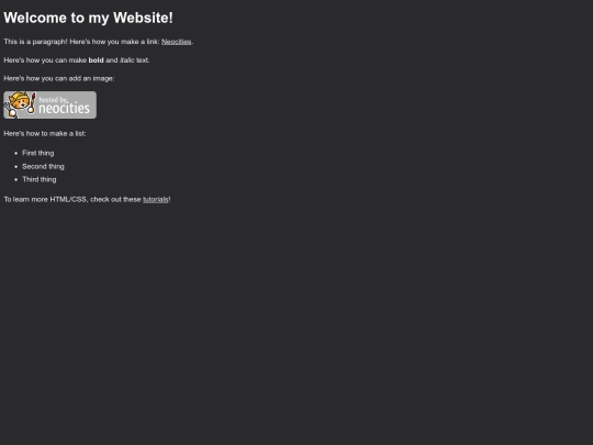 log screenshot